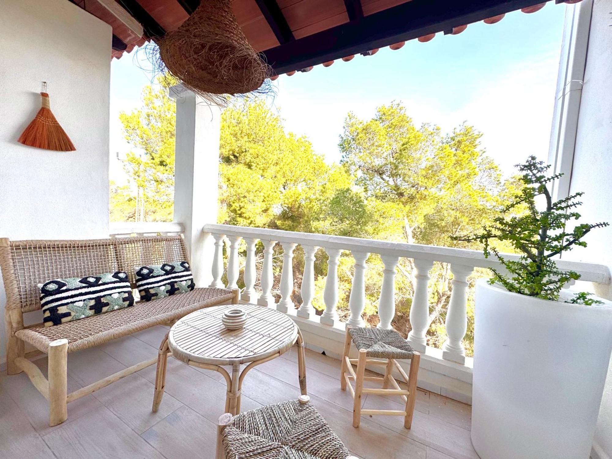 Appartement Nobe Es Pujols Proche Plage, Vue Mer Exteriör bild